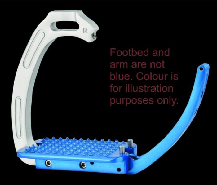 Horse Tech Safety Aluminum Stirrup with Magnet 4 3/4"
