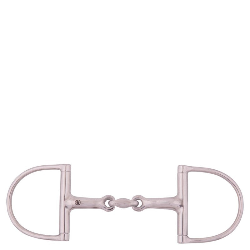 BR Double Jointed Dee Ring Bit 16 mm -12.5cm Mouthpiece (5”)