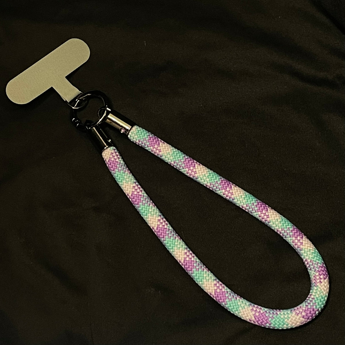 Cord Wristlet - Key/Phone Chain - Purple, Turquoise