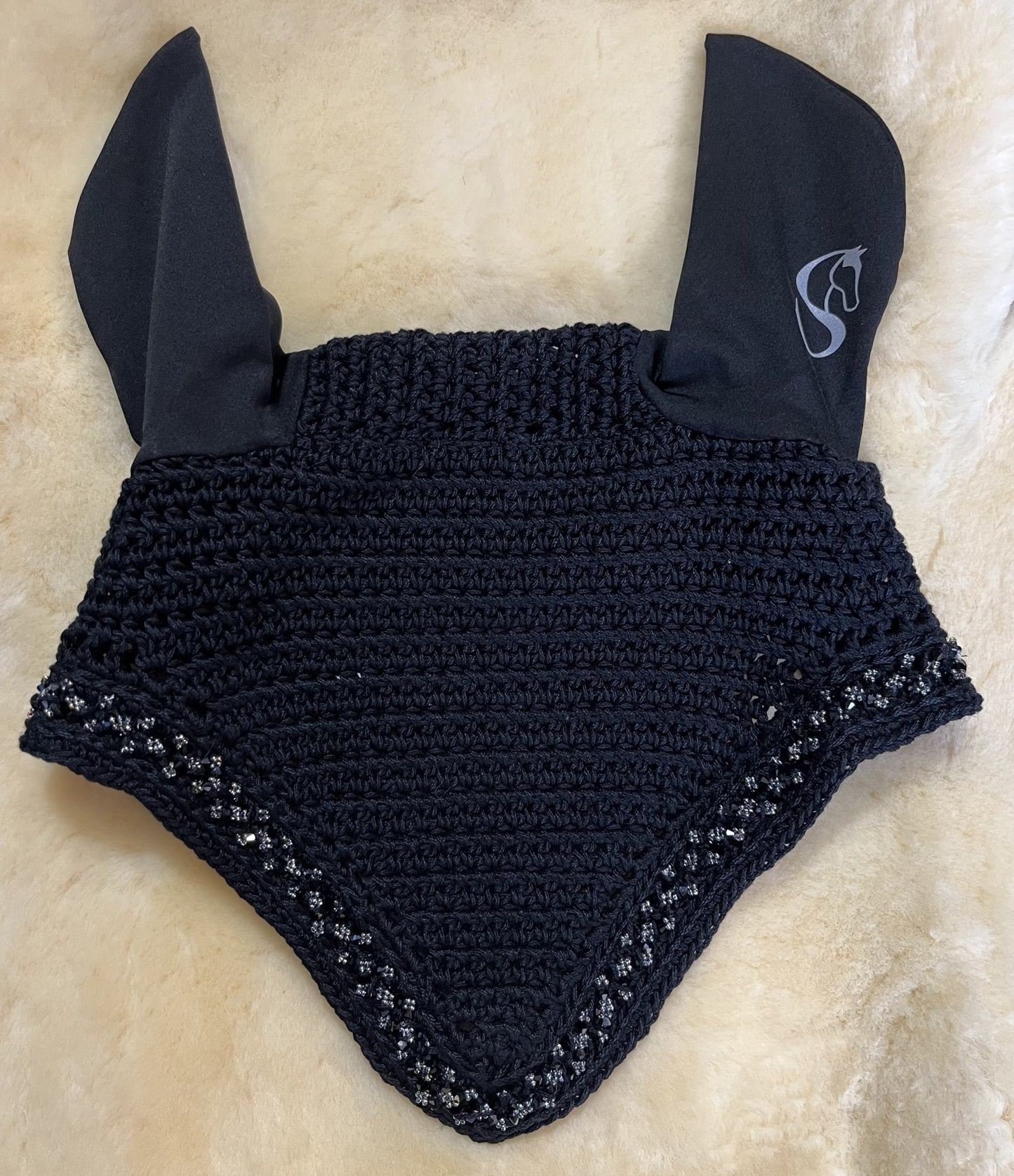 Bonnets By Sandy Sharp V Black/Black Custom Warmblood Size