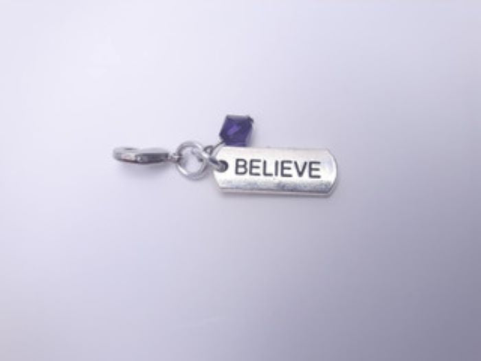 Bridle Charm - Believe