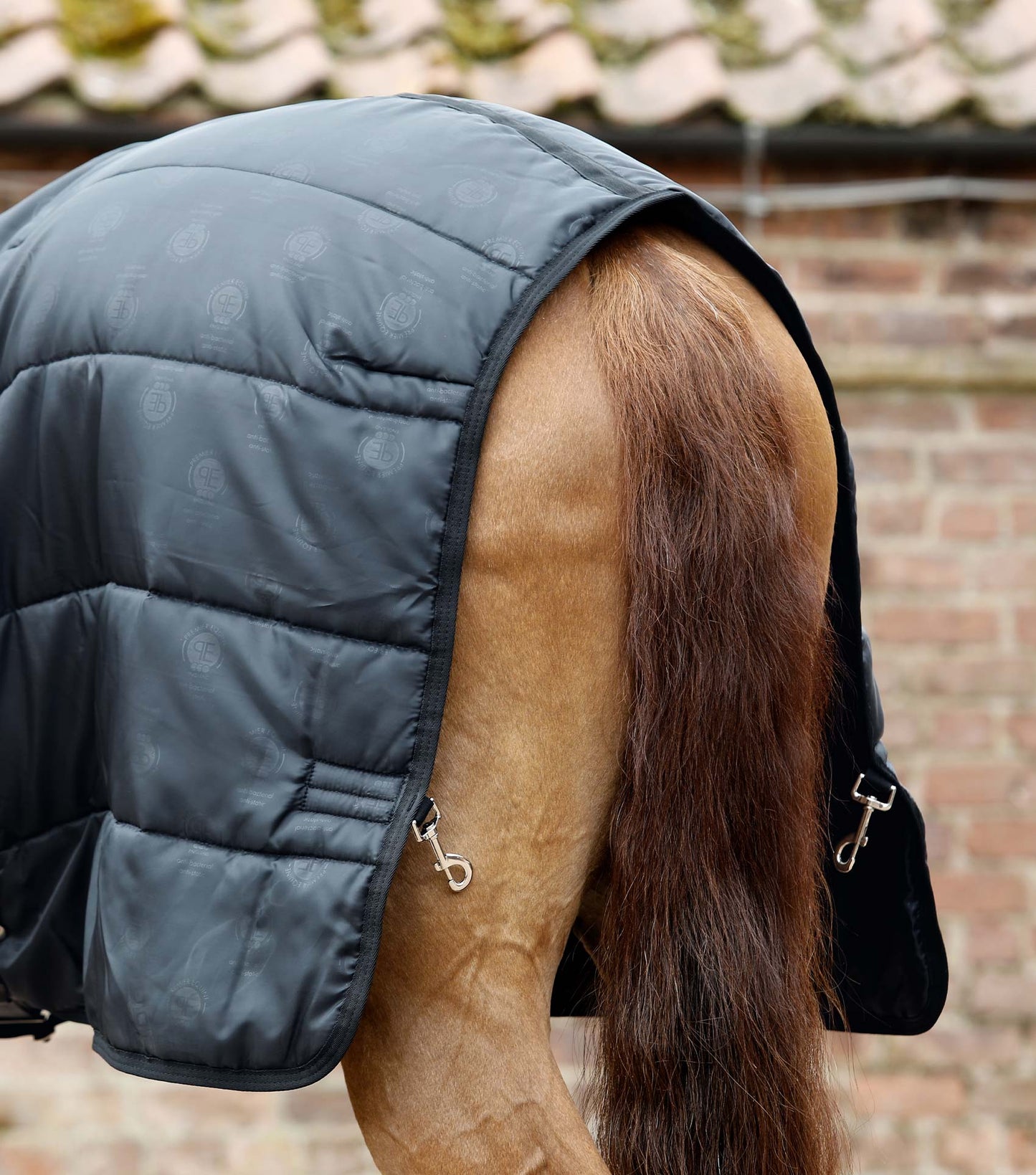 Premier Equine UK 350g Combo Horse Rug Liner - Black - 6'3”/75"