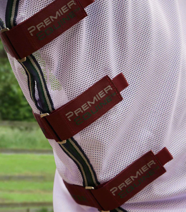 Premier Equine UK Bug Buster Fly Rug with Detachable Neck and Belly Flap Lavender (75β or 78β)