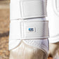 Premier Equine UK Carbon Air-Tech Single Lock Brushing Boots White