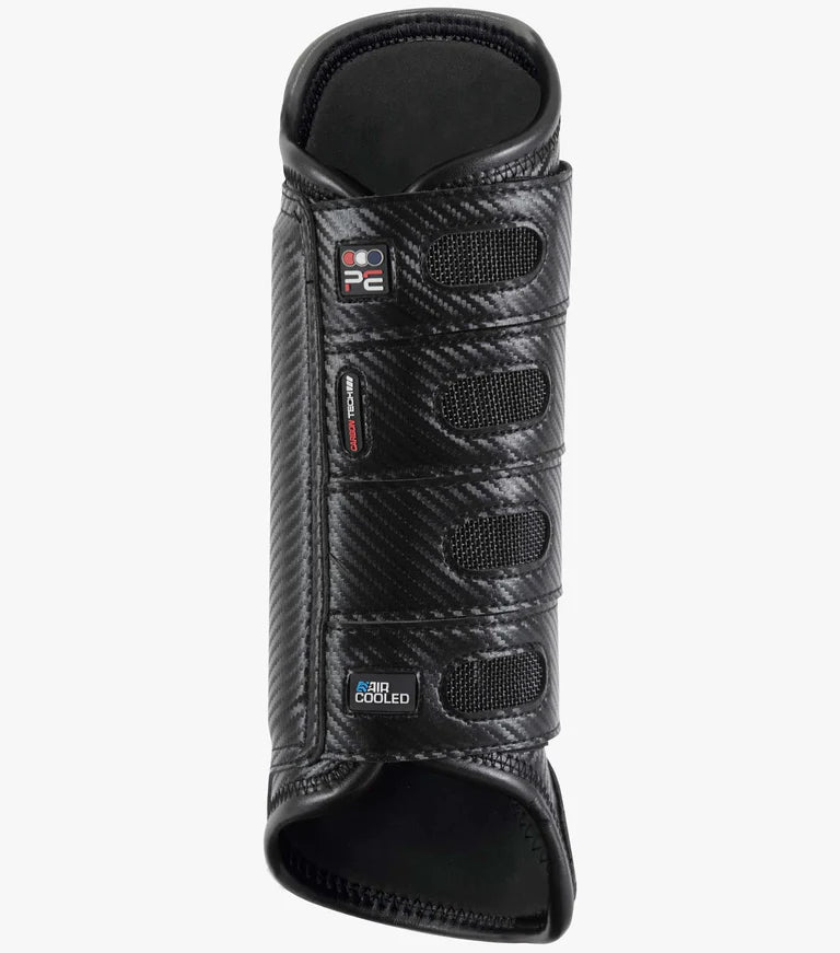 Premier Equine UK Carbon Tech Air Cooled Eventing Boots pr - Black Medium (front & back pairs available)