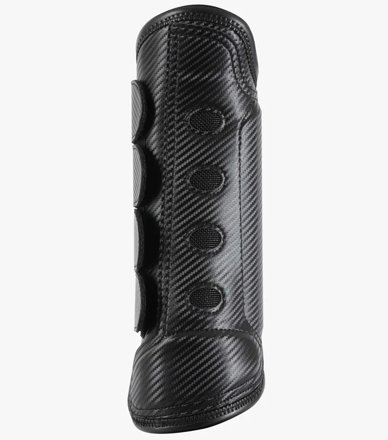 Premier Equine UK Carbon Tech Air Cooled Eventing Boots pr - Black Medium (front & back pairs available)