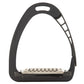 BR Acavallo Arena Alupro Safety Stirrups - Black/Black - 12cm