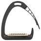BR Acavallo Arena Alupro Safety Stirrups - Black/Black - 12cm