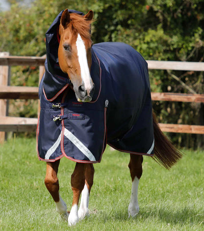 Premier Equine UK Titan Trio Complete 4 in 1 Turnout Rug - Navy (78” or 81”)