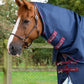 Premier Equine UK Akoni 0g Turnout Rug with Classic Neck Cover - Navy (75”/78”)
