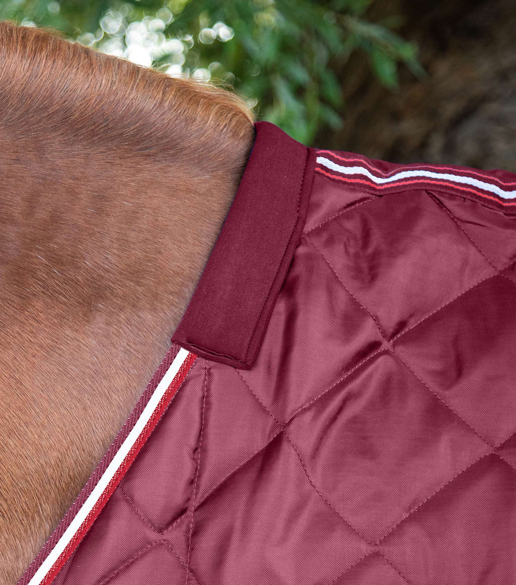 Premier Equine UK Tuscan Stable Rug 100g - Burgundy (75” or 78”)