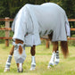 Premier Equine UK Bug Buster Fly Rug with Belly Flap -  Silver (63” or 78” or 81”)