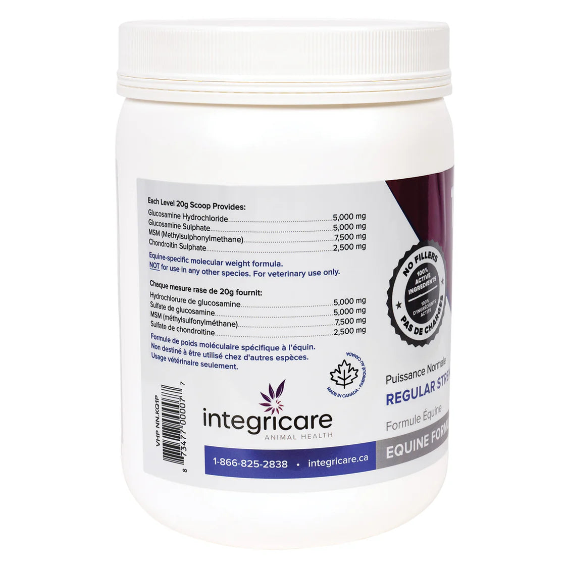Integricare Tri-Acta Regular Strength Joint Supplement - 1 kg. (45 day supply for 1 horse)