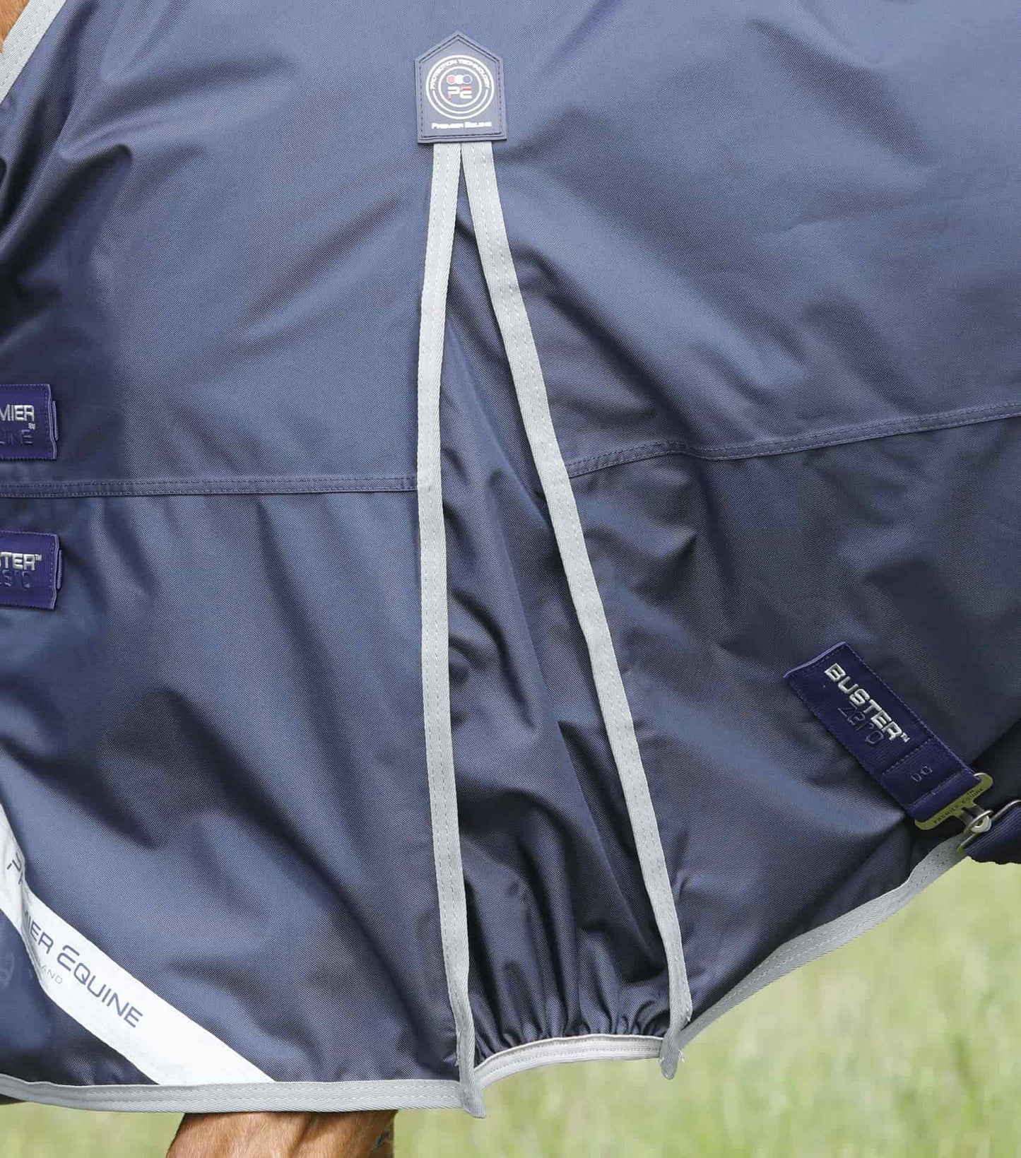 Premier Equine UK Buster Zero gram Original Turnout Rug/Rain Sheet Navy 6’6”/78”