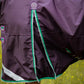 Premier Equine UK Buster 200g Turnout Rug with Snug-Fit Neck Cover - Purple (72” or 75” or 78” or 81”)
