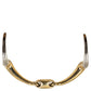 BR Double Jointed Eggbutt Snaffle Soft Contact Magic System 16mm thick - 13.5cm/5.25”