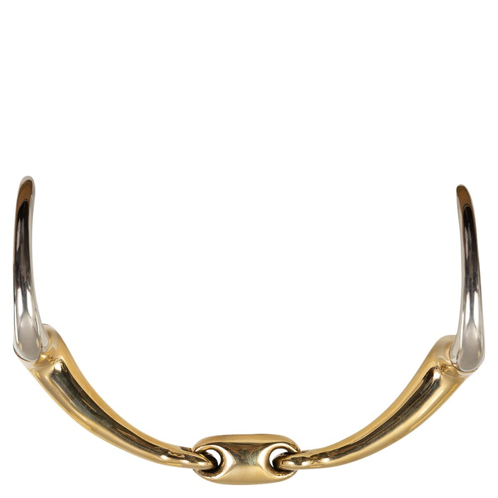 BR Double Jointed Eggbutt Snaffle Soft Contact Magic System 16mm thick - 13.5cm/5.25”