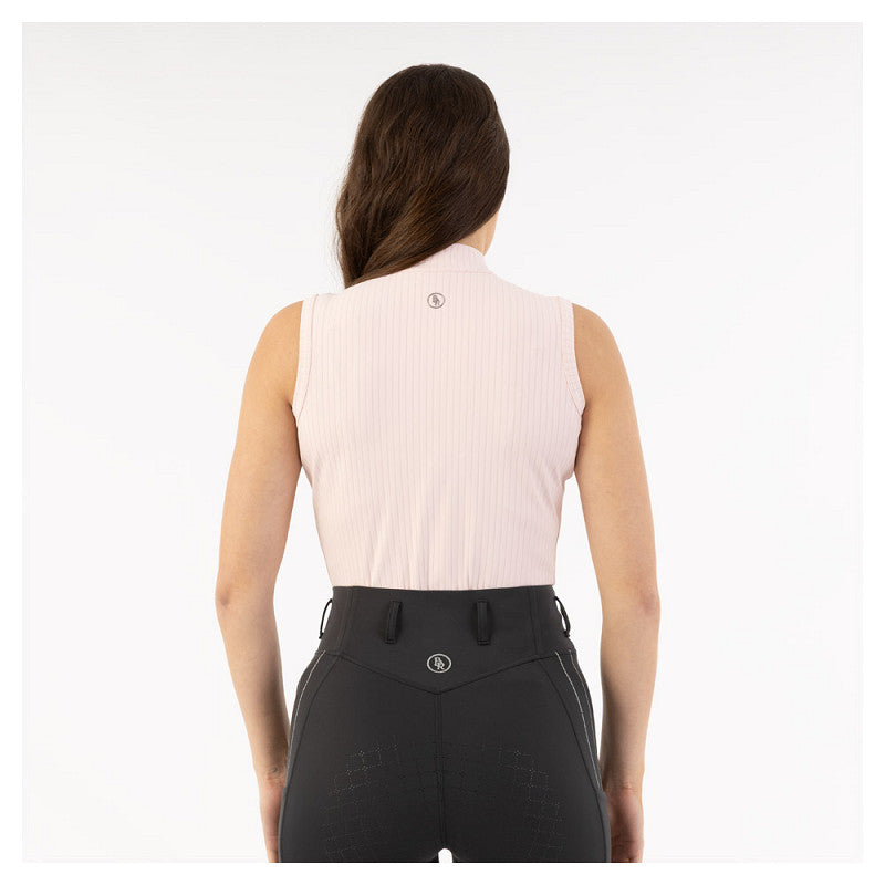 BR Half-Zip Sleeveless Shirt Ladies - Kirsten - Lotus - Limited Edition