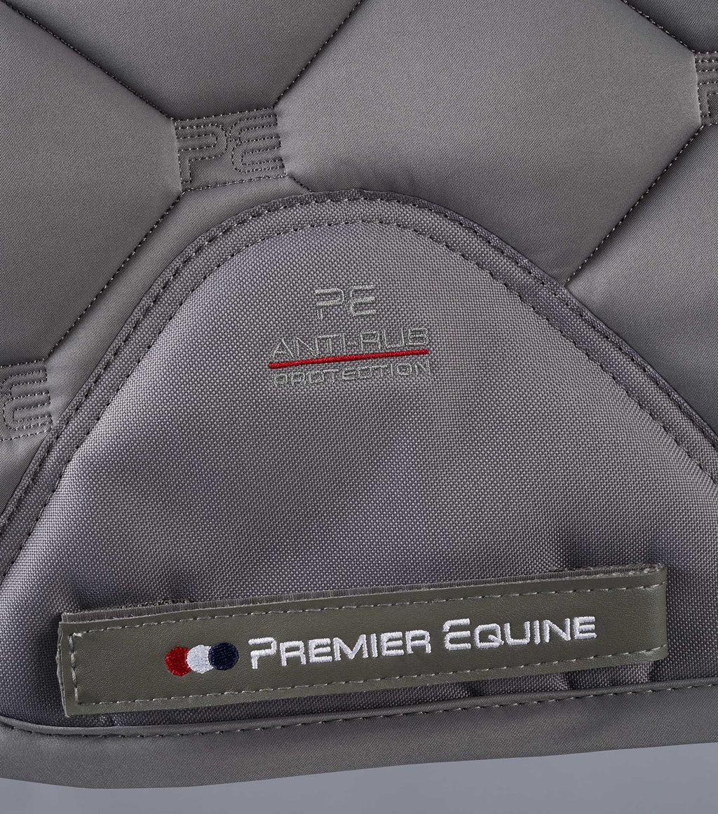 Premier Equine UK Saltare Close Contact GP/Jump Square Pad - Grey