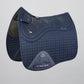 Premier Equine UK Close Contact Tech Grip Pro Anti-Slip Saddle Pad - Dressage Square Navy