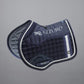 Premier Equine UK Azzure Anti-Slip Satin GP/ Jump Square - Navy - Full Size