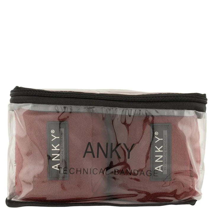 ANKY® Fleece Bandages ATB222001 - Set 0f 4 - New Maroon - Limited Edition