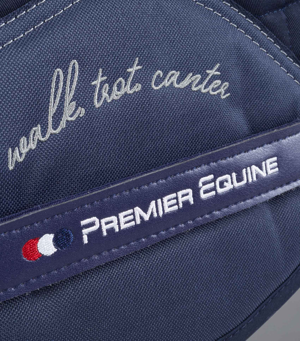 Premier Equine UK My Pony Jack Cotton GP/Jump Plain Saddle Pad - Navy