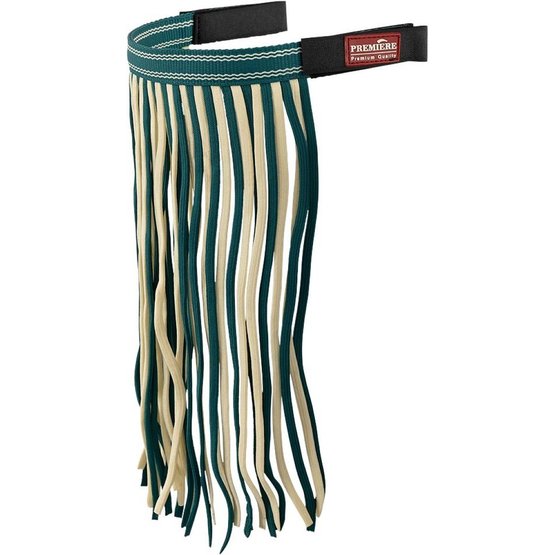 BR Premiere Fly Fringe Browband - Teal Green - Limited Edition - Pony