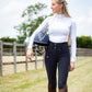 Premier Equine UK Coco II Ladies Gel Full Seat Riding Breeches Anthracite 30”