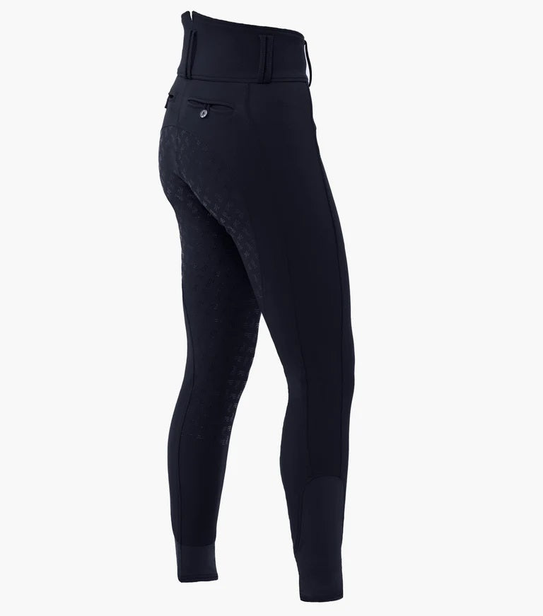 Premier Equine UK Coco II Ladies Gel Full Seat Riding Breeches Anthracite 30”