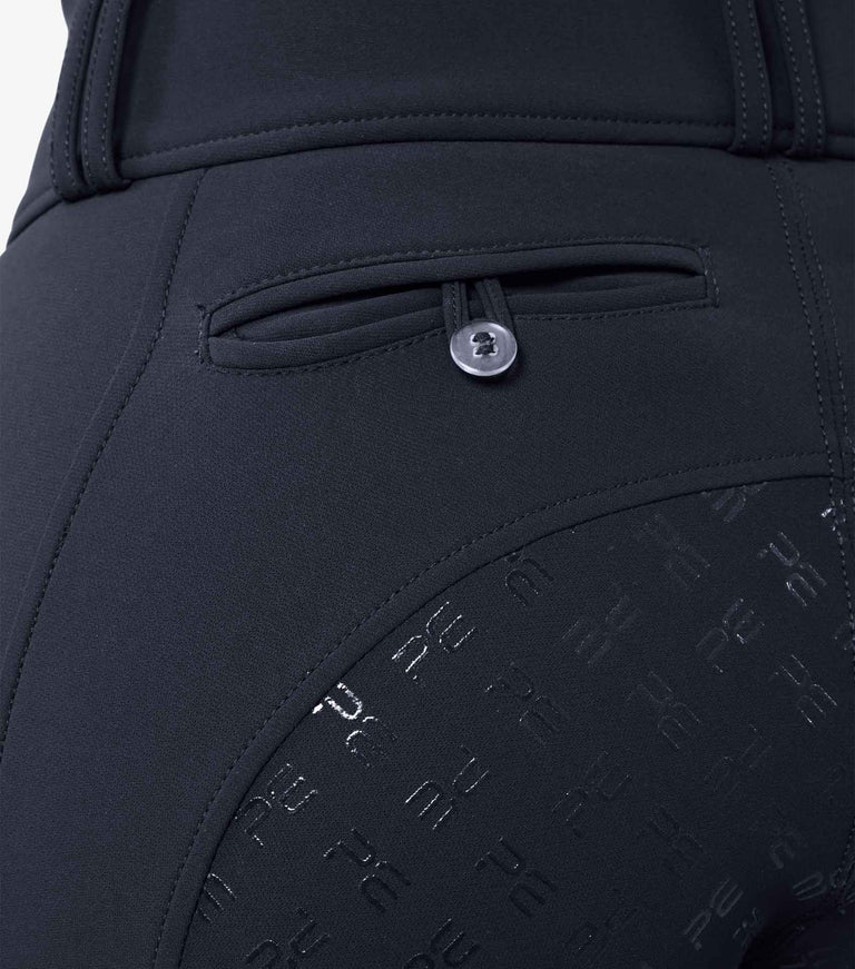 Premier Equine UK Coco II Ladies Gel Full Seat Riding Breeches Anthracite 30”