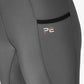Premier Equine UK Alexa Ladies Riding Tights - Anthracite - 30”