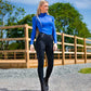 Premier Equine UK Tenere Ladies Full Seat Gel Riding Tights - Navy 28”