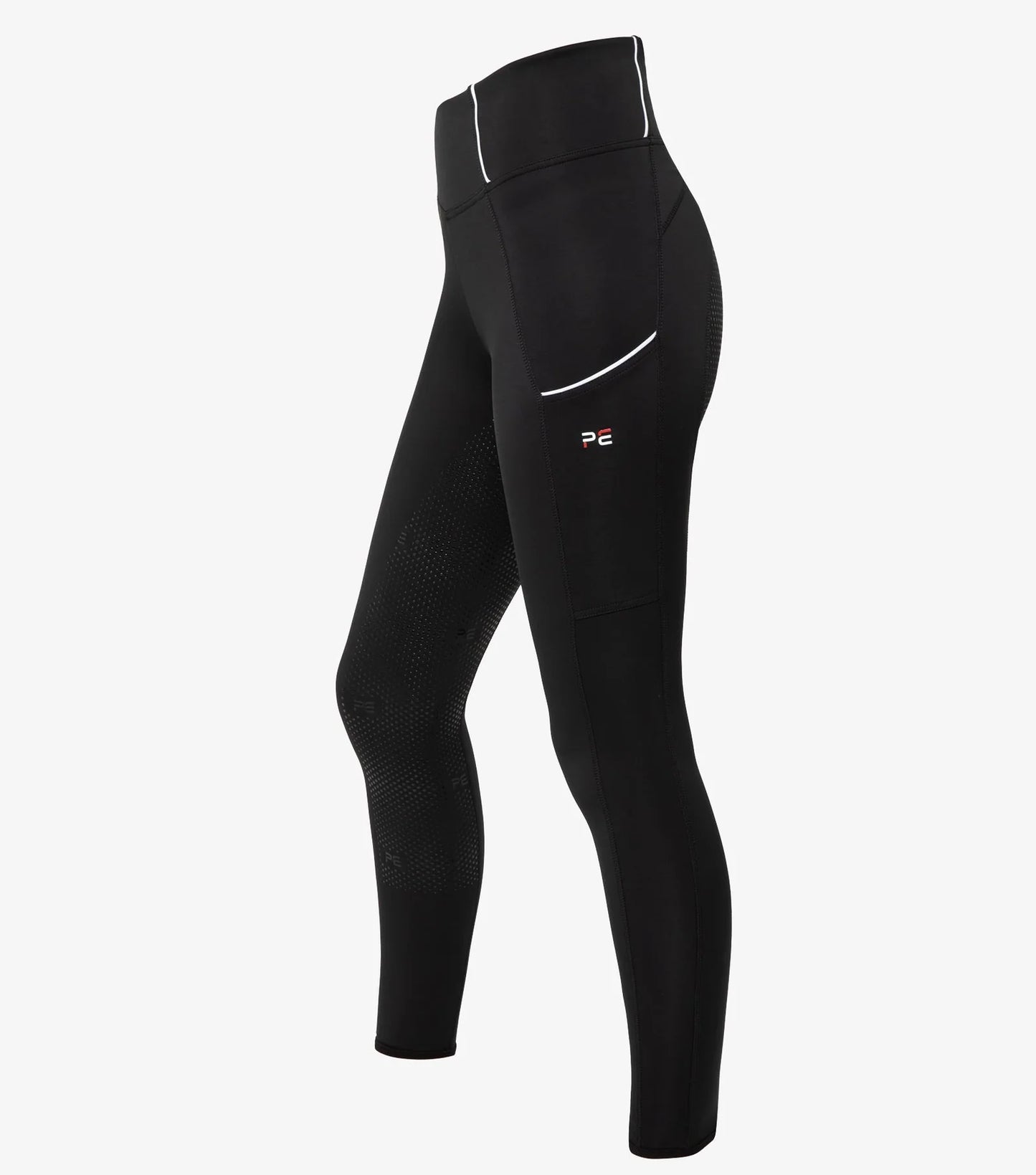 Premier Equine UK Tenere Ladies Full Seat Gel Riding Tights - Navy 28”