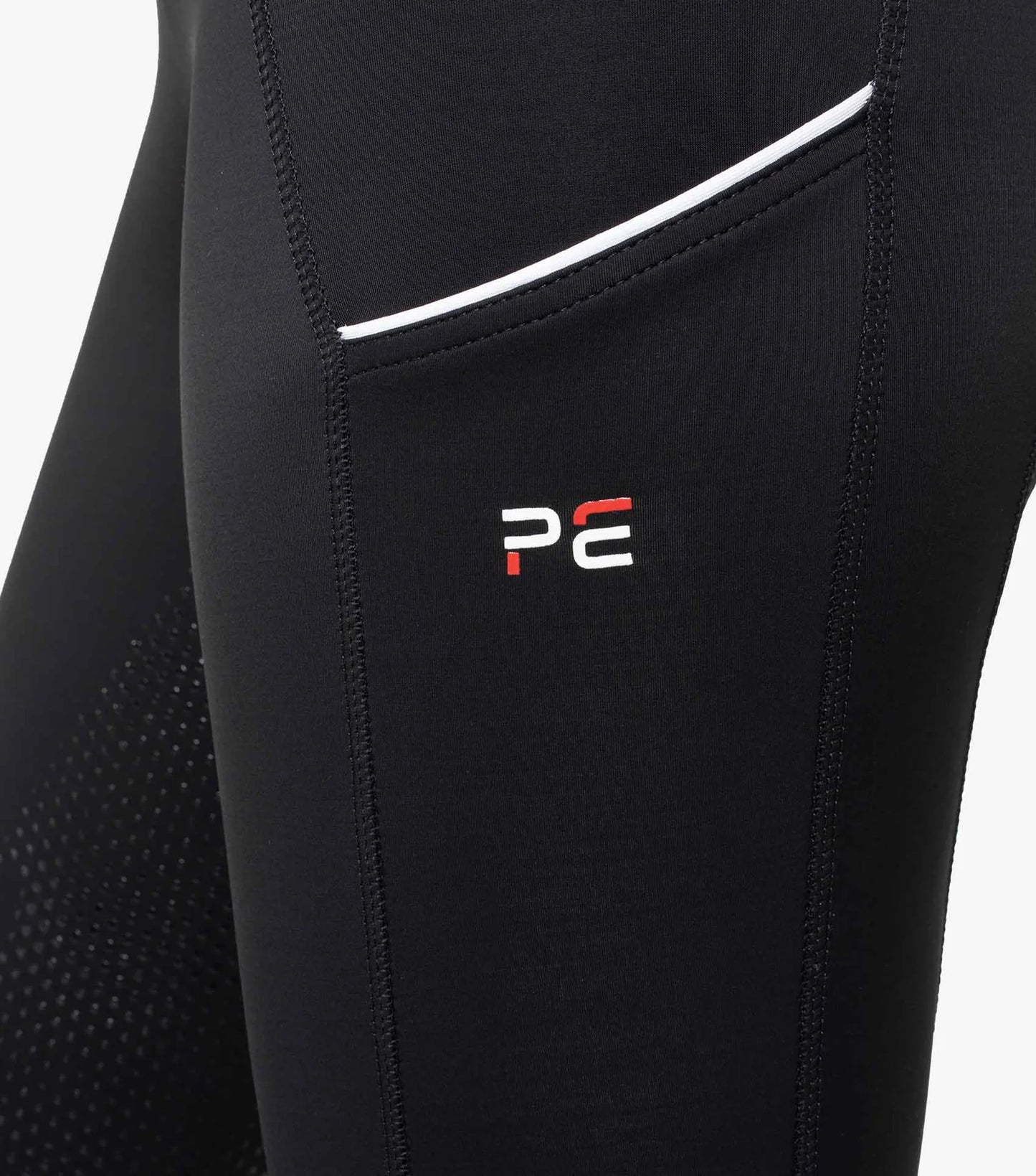Premier Equine UK Tenere Ladies Full Seat Gel Riding Tights - Navy 28”