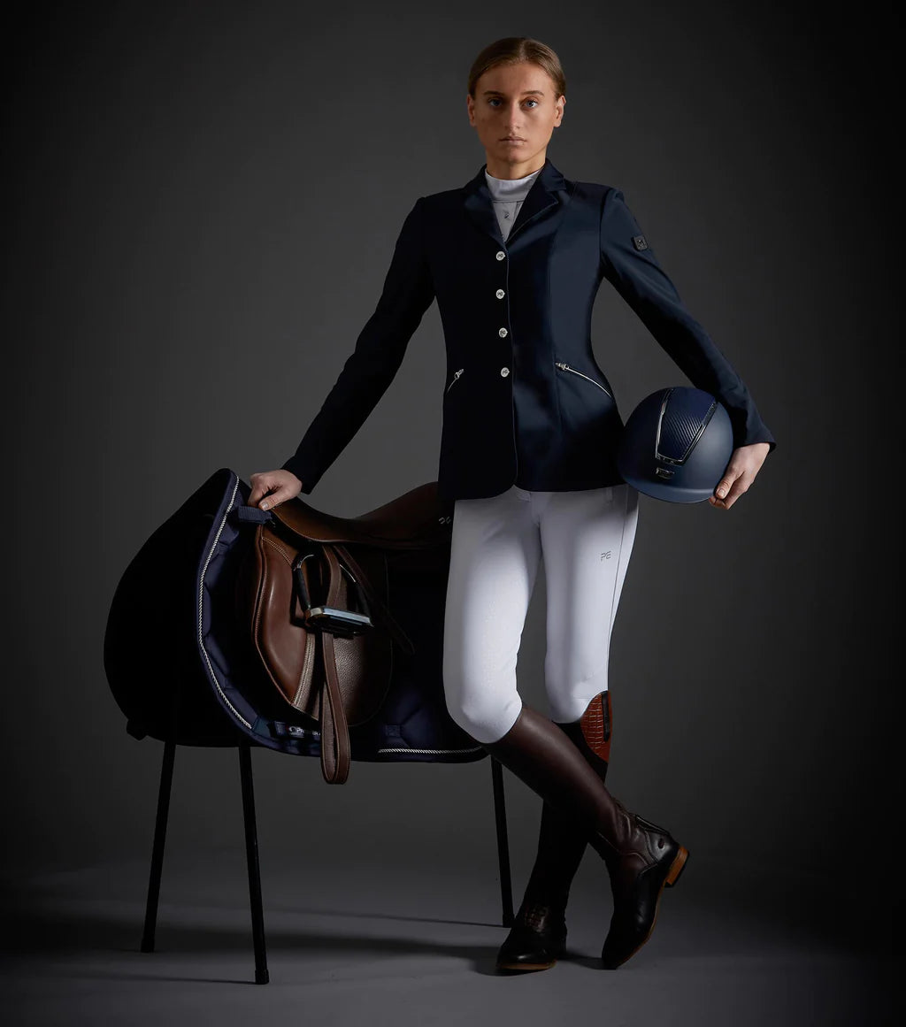 Premier Equine UK Nera Ladies Competition Jacket - Navy UK12