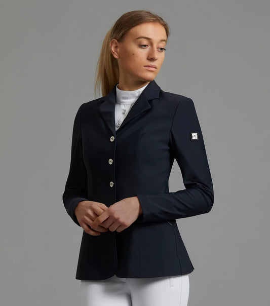 Premier Equine UK Nera Ladies Competition Jacket - Navy UK12