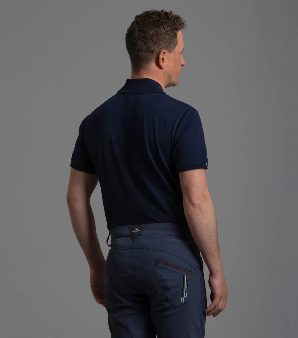 Premier Equine UK Barusso Men's Gel Knee Breeches - Navy 34”