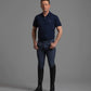 Premier Equine UK Barusso Men's Gel Knee Breeches - Navy 34”