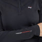 Premier Equine UK Arclos Ladies technical Long Sleeve Riding Top Black UK16