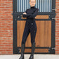 Premier Equine UK Carapello Ladies Full Seat Gel Riding Breeches -Black 28”