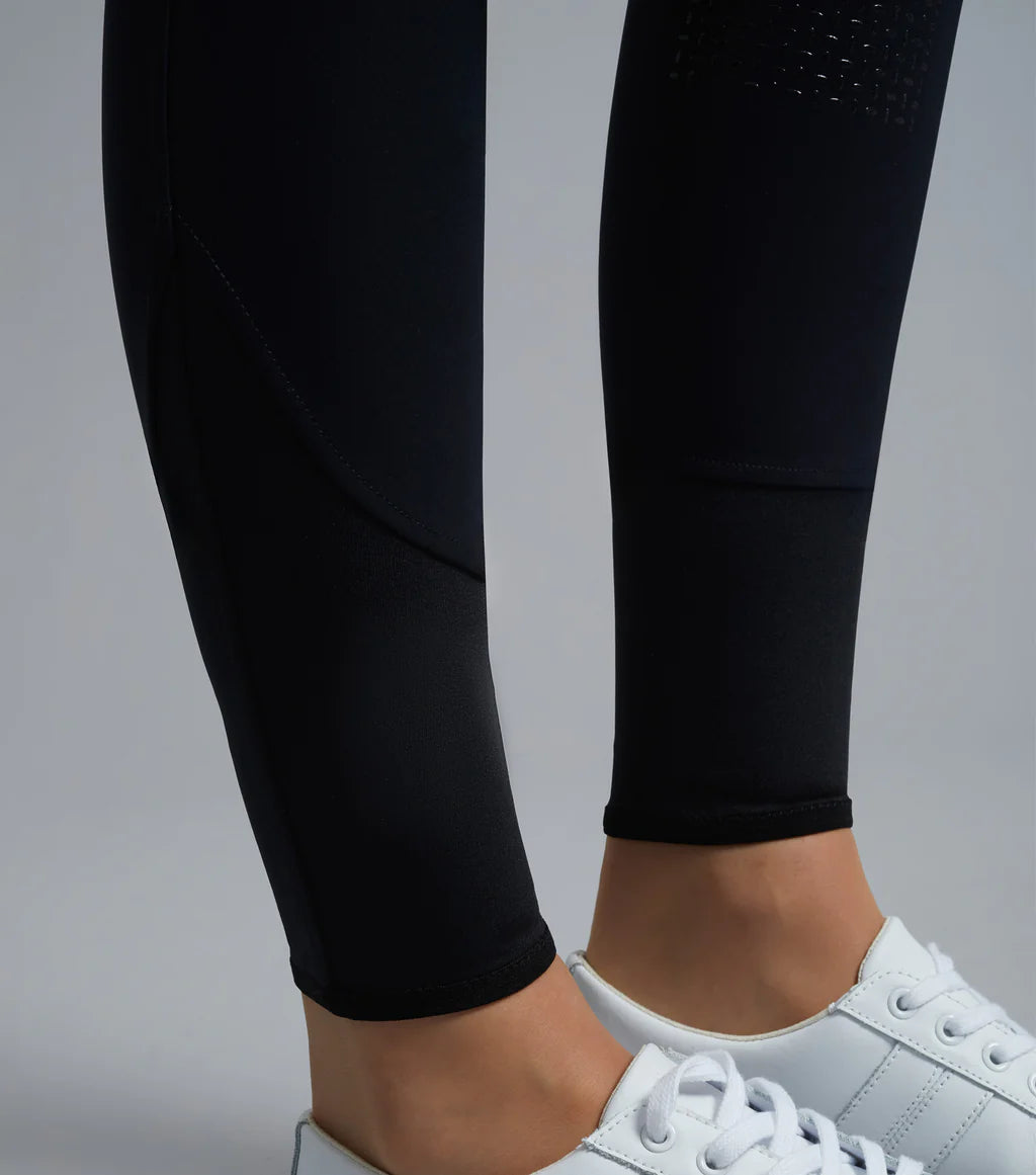 Premier Equine UK Carapello Ladies Full Seat Gel Riding Breeches -Black 28”