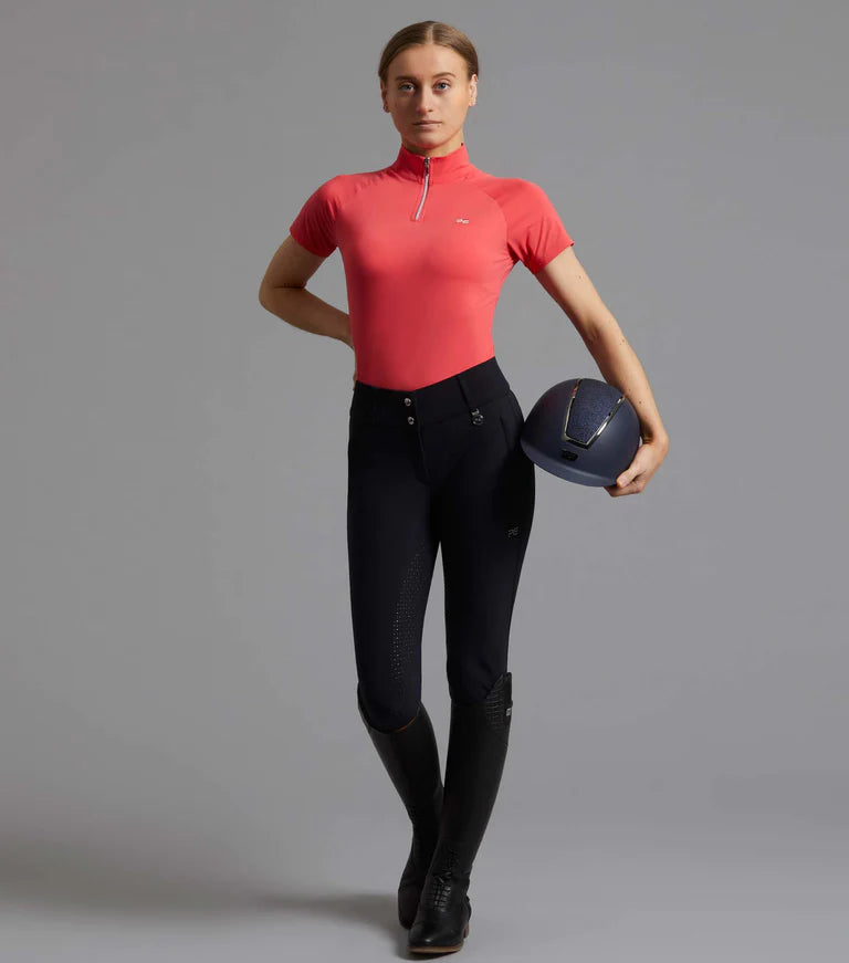 Premier Equine UK Carapello Ladies Full Seat Gel Riding Breeches - Navy (24” or 26”)