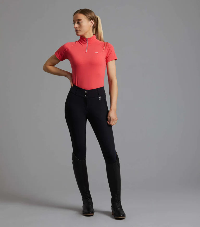 Premier Equine UK Carapello Ladies Full Seat Gel Riding Breeches - Navy (24” or 26”)