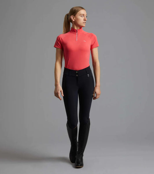 Premier Equine UK Carapello Ladies Full Seat Gel Riding Breeches - Navy (24” or 26”)