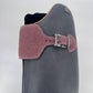 Kingsley London 01 Riding Boot - Paxson Grey/Stardust Pink - Euro Size 40.5 A/L (40.5 foot/height 49.5cm/calf 38cm)