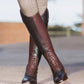 Premier Equine UK Bilancio Ladies Leather Tall Field Riding Boot - Brown - Size 7UK(Euro 41) Wide Calf