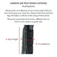 Premier Equine UK Carbon Air-Tech Single Lock Brushing Boots Black