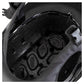 New - BR Riding Helmet Zeta Sport - Black/Gunmetal - 58/60 - Large (liner sold separately)