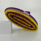 Hill Brush 6.5" Grippee Oval Brush - Purple